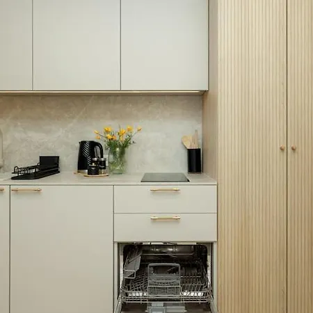 Studio In Uk Cin 300M From Baltic Beach, Cleaning Included *